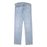 LEVI'S Mens Slim Light Blue Denim Jeans W31 L30 Classic Zip Pockets