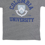 LEAGUE Mens Grey Columbia University Graphic T-Shirt M Short Sleeve Crew Neck