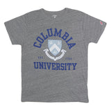 LEAGUE Mens Grey Columbia University Graphic T-Shirt M Short Sleeve Crew Neck