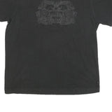 ADIDAS Mens Black All Blacks Graphic T-Shirt L Short Sleeve Crew Neck Rugby Fan