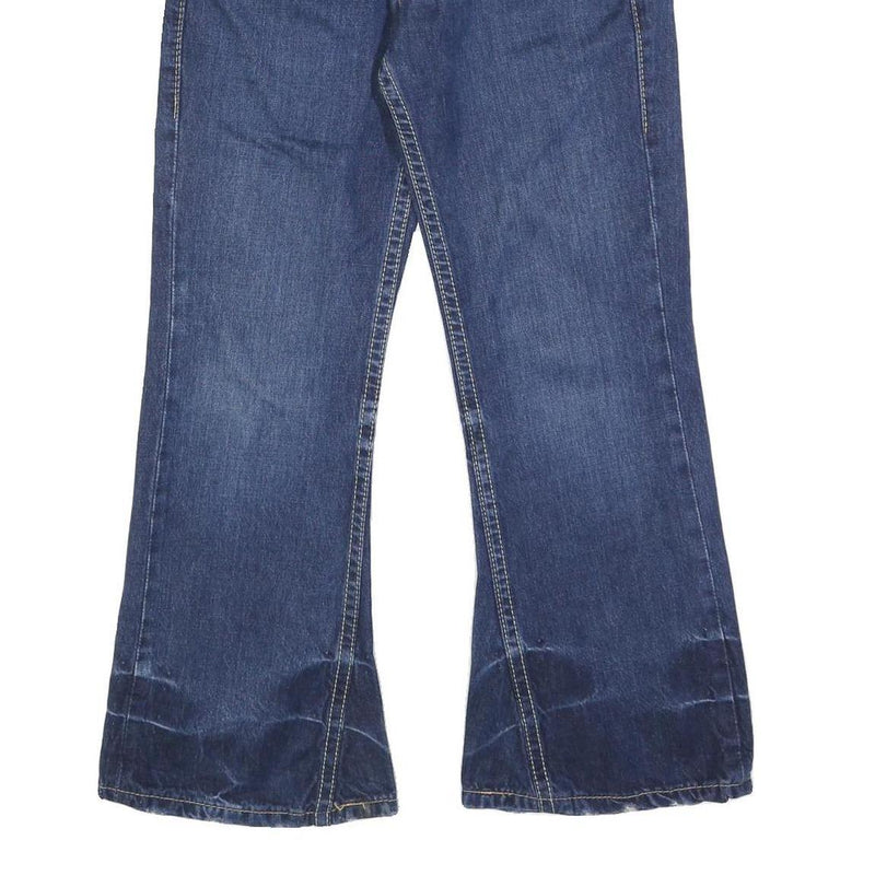 LEVI'S 927 Mens Jeans Blue Regular Flared Denim Medium W30 L27 Zip Closure