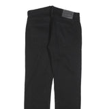 GUESS Mens Slim Black Denim Jeans W36 L32 Zip Closure Stylish Comfort