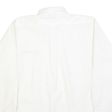 HARLEY DAVIDSON Mens White Button-Down Shirt S Cotton Logo Casual