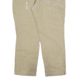 CARHARTT Mens Jeans Beige Relaxed Straight Denim W38 L30 Workwear Durable