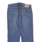 LEVI'S 751 02 Mens Jeans Blue Regular Straight Denim Medium W36 L27 Classic Fit