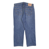 LEVI'S 751 02 Mens Jeans Blue Regular Straight Denim Medium W36 L27 Classic Fit