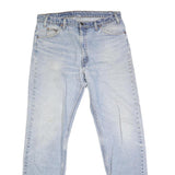 LEVI'S 505 Mens Jeans Blue Regular Straight Denim Light W36 L33 Classic Zip