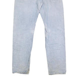 LEVI'S 505 Mens Jeans Blue Regular Straight Denim Light W36 L33 Classic Zip