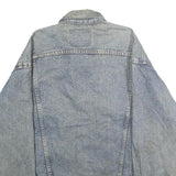 LEVI'S Mens Blue Denim Button Jacket M Cotton Classic Casual Vintage