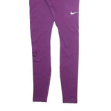 NIKE Womens Joggers Purple Slim Tapered XS W22 L27 Performance Sportswear