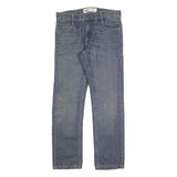 LEVI'S 511 Slim Boys Jeans Blue Denim W27 L27 Slim Fit Cotton Blend Zip