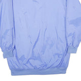 CURRENT SEEN Womens Blue Pink Nylon Button Jacket M Lightweight Colourblock