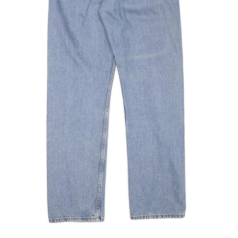 LEVI'S 501 Mens Jeans Blue Regular Straight Denim Medium W31 L31 Classic Button
