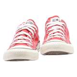 CONVERSE Chuck Taylor All Star Low Top Trainers Red Canvas Womens UK 6