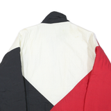 USA Mens Red & Black White Colourblock Outdoor Zip Jacket XL Polyester Blend