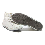 CONVERSE Chuck Taylor All Star Womens High Top Trainers White Cotton Blend UK