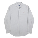 RALPH LAUREN Mens Blue Shirt M Button-Down Collar Long Sleeve Cotton Oxford