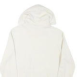 CHAMPION Mens White Pullover Hoodie M Cotton Blend Casual Classic