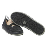 ETIMES Womens Slip-On Shoes Black Synthetic UK 6.5 Comfortable Casual Wear