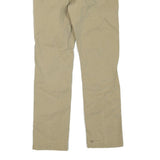 CARHARTT Mens Jeans Beige Regular Straight Denim W30 L30 Workwear Zip Closure