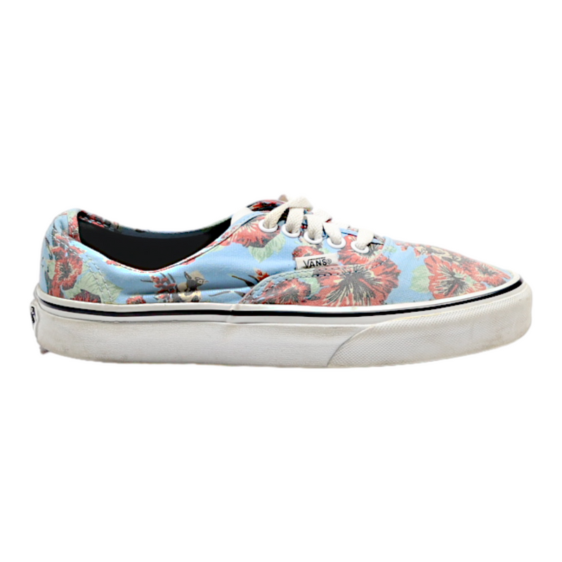 VANS STAR WARS Floral Sneaker Trainers Blue Canvas Womens UK 6