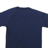 ADIDAS Mens Navy LA Galaxy Graphic T-Shirt M Short Sleeve Crew Neck Sportswear