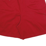 CHAPS Mens Shorts Red Casual Classic XL W34 Pocketed Cotton Blend