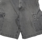 CARHARTT Mens Grey Cargo Cotton Blend Shorts S W28 Utility Durable Workwear