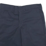 DICKIES Mens Navy Blue Casual Shorts M W32 Polyester Blend Comfortable Workwear