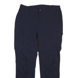 RUKKA Mens Polyester Blend Navy Regular Fit Straight Leg Trousers W38 L32