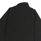 DICKIES Mens Black Workwear Jacket M Polyester Blend Zip Plain Practical Design