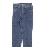 LEVI'S Womens Slim Blue Denim Slim Jeans W26 L28 Stylish Classic Zip