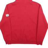 COLOSSEUM Mens Red Ohio State Buckeyes Pullover Hoodie M Cotton Blend