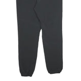 FILA Womens Joggers Black & White Regular Tapered UK 8 W24 L30 Performance Logo