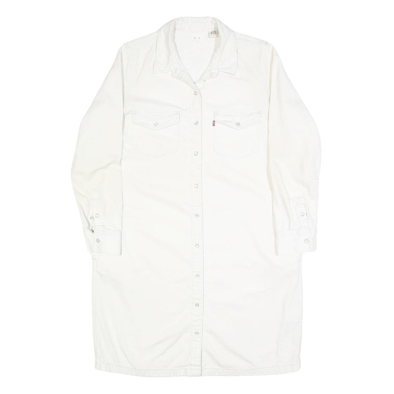levi's shirt dress women Rhea Denim Shirt Dress - Medium Wash