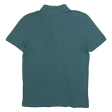 LACOSTE Mens Blue Short Sleeve Plain Polo Shirt M Slim Fit Classic Style