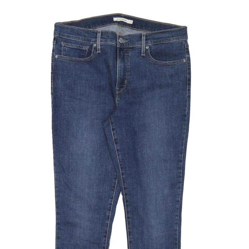 LEVI'S 311 Womens Jeans Blue Slim Skinny Denim Medium W32 L27 Stretch Zip