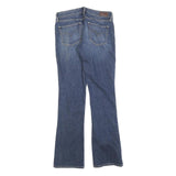 LEVI'S Womens Jeans Blue Slim Flared Denim Medium W26 L32 Classic Cotton Blend