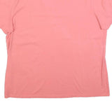 TOMMY HILFIGER Womens Pink Graphic T-Shirt L Short Sleeve Crew Neck Casual