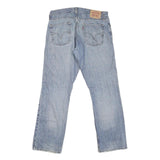 LEVI'S 514 Slim Mens Jeans Blue Slim Straight Denim Medium W33 L30 Classic