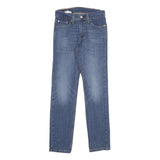 LEVI'S 511 Slim Mens Jeans Blue Slim Skinny Denim Medium W26 L29 Stretch Zip