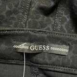 Guess Skinny Trousers - 30W UK 10 Black Cotton Blend