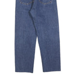 LEVI'S 505 Mens Jeans Blue Regular Straight Denim Medium W26 L25 Button Closure