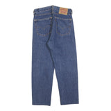 LEVI'S 505 Mens Jeans Blue Regular Straight Denim Medium W26 L25 Button Closure
