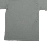 CARHARTT Mens Grey & Beige Logo Pocket T-Shirt S Short Sleeve Crew Neck Cotton