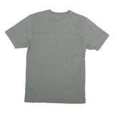 CARHARTT Mens Grey & Beige Logo Pocket T-Shirt S Short Sleeve Crew Neck Cotton