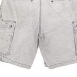 CARHARTT Mens Shorts Beige Casual Cargo M W32 Relaxed Fit Cotton Blend