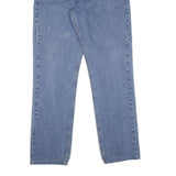 CARHARTT Womens Regular Fit Blue Denim Jeans W32 L32 Classic Zip Pockets