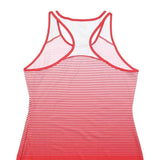WILSON Womens Red & White Sleeveless Day Polyester Blend Dress Size M Tennis
