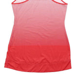 WILSON Womens Red & White Sleeveless Day Polyester Blend Dress Size M Tennis
